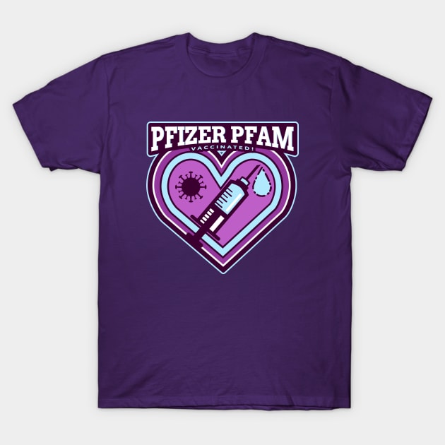 Pfizer Pfam T-Shirt by LiunaticFringe